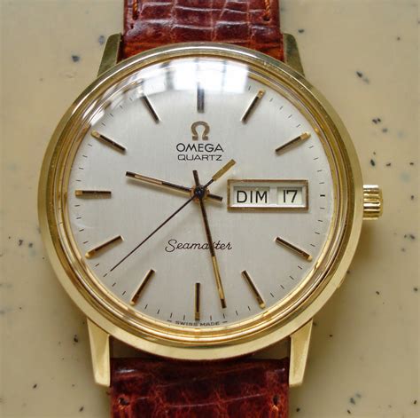 antique omega quartz watches|vintage omega quartz watches.